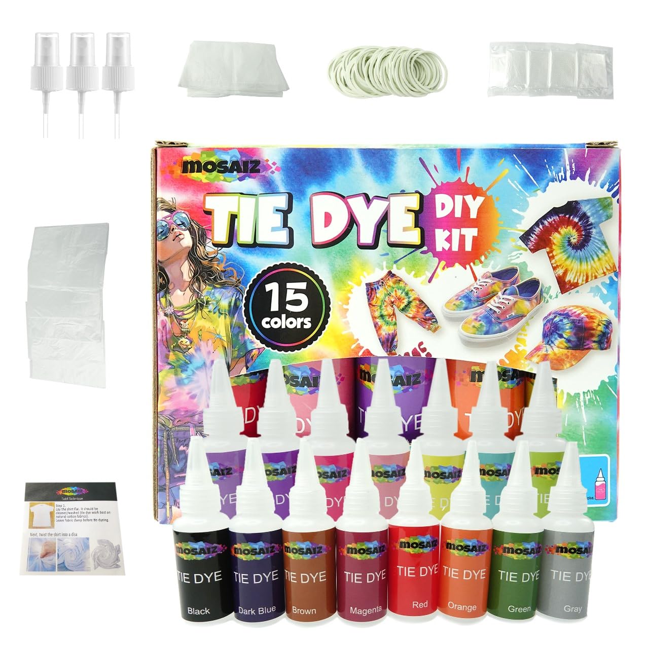 Tie Dye Kit of 26 Colors