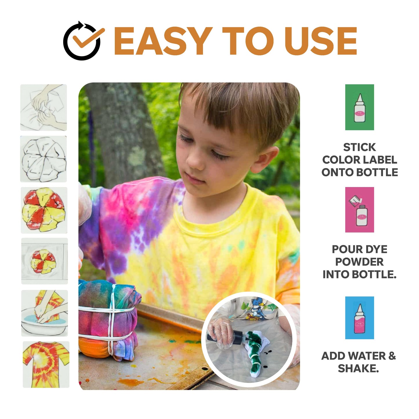 Tie Dye Kit of 26 Colors