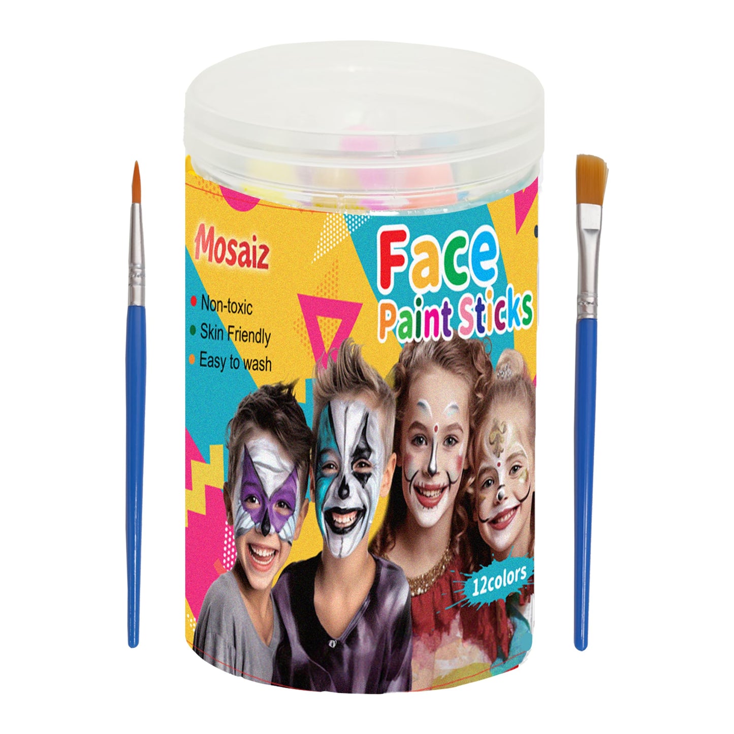 Face Painting Kits for Kids 12 Colors
